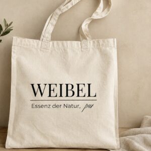 WEIBEL - Stoff Einkaufstasche